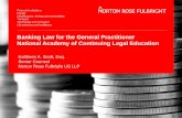 CLE COURS BANKING LAW FOR GENERAL PRACTITIONER