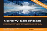 NumPy Essentials - Sample Chapter