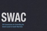 40th DLCC: FAO SWAC