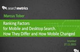 SEOzone 2015 - Marcus Tober - Ranking Factors For Mobile And Desktop Search