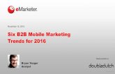 E marketer webinar b2b mobile marketing trends 2016