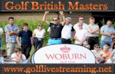 watch live golf British Masters stream
