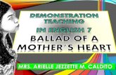 English 7 - Ballad of a Mothers Heart by Jose La Tierra Villa
