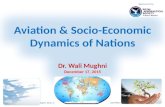 Aviation and socio economic dynamics