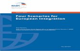 Four Scenarios for European Integration