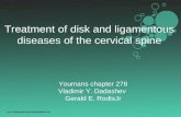 278 Treatment of disk and ligamentous diseases of the cervical spine
