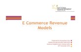 E commerce revenue models