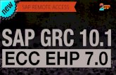 SAP GRC 10.1 ECC EHP7 Remote Access