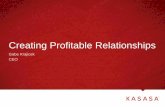 Creating Profitable Relationships AACUC