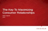 The Key To Maximizing Consumer Relationships