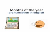 Months of the year (Pronunciation) - Pronuncia los meses del año
