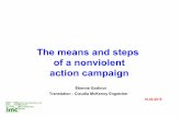 S. — 01. The means and steps of a nonviolent action campaign