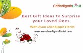 Best Gift Ideas to Surprise your Loved Ones in Chandigarh