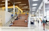 Learning Spaces 2.0: Catalysts for Socioeconomic Growth