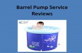 Barrel Pump Service Reviews
