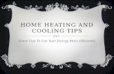 Home Heating And Cooling Tips