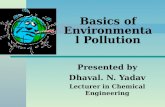 Basic of Environmental Pollution