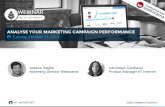Analyse your marketing campaign performances