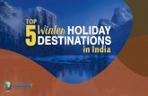 5 Winter Holiday Destination in India