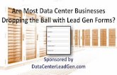 Are Most Data Center Businesses Dropping the Ball with Lead Gen Forms? (SlideShare)