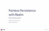 Painless Persistence with Realm