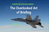 Afterburner Webinars | The Overlooked Art of Briefing