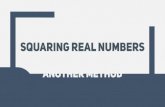 Squaring Numbers: Another Method