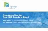 Plan Ahead for the Top 2015 Email Trends