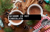 The wisdom in hot chocolate