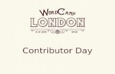 WordCamp London 2016 Contributor Day Introduction