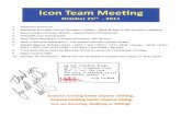 Team Meeting Agenda Notes - Realtor Icons @ Prudential Gary Greene Realtors - The Woodlands TX / Oct. 25th, 2011
