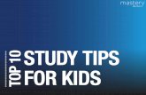 Top10 Study Tips for Kids