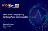 WSO2Con USA 2017: WSO2 Update Manager (WUM): Continuous Access to Product Updates