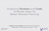 Analyzing Reviews and Code of Mobile Apps for Better Release Planning