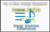 For & More Energy Equipment - Energy Saving Solution Presentation