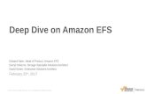 Deep Dive on Elastic File System - February 2017 AWS Online Tech Talks