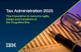 Tax Administration 2025: The imperative to become agile, adapt and transform in the Cognitive Era