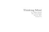 Lecture # 5 (18.02.2017) @ ibt thinking minds