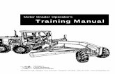 Motor grader-manual