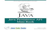 JAVA PERSISTENCE API - MINI BOOK