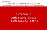Undertake basic electrical tasks