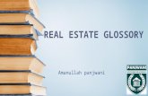 Real estate glossory