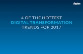 4 of the Hottest Digital Transformation Trends for 2017