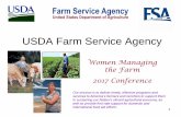 FSA Farm Loan Opportunities - Robert White