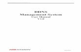 Ddns management system user's manual v1.0 20120301