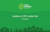 BUD17-102: Update on CPU cluster Idling