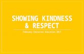 2017 showing kindness & respect lesson #2