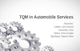 Tqm in automotibile services