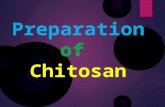 Chitosan preparation
