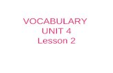 Vocabulary 5th grade unit 4 lesson 2